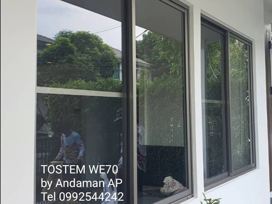 หน้าต่าง TOSTEM WE 70 สำหรับบ้านพักอาศัย